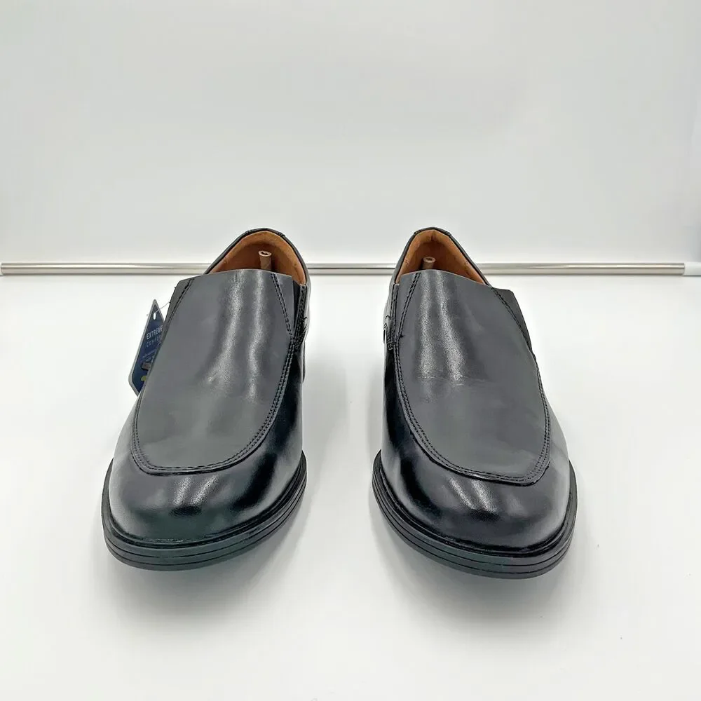 Clarks Whiddon‎ Step Mens Leather Loafers Slip On Comfort Dress Shoe Size 10.5M